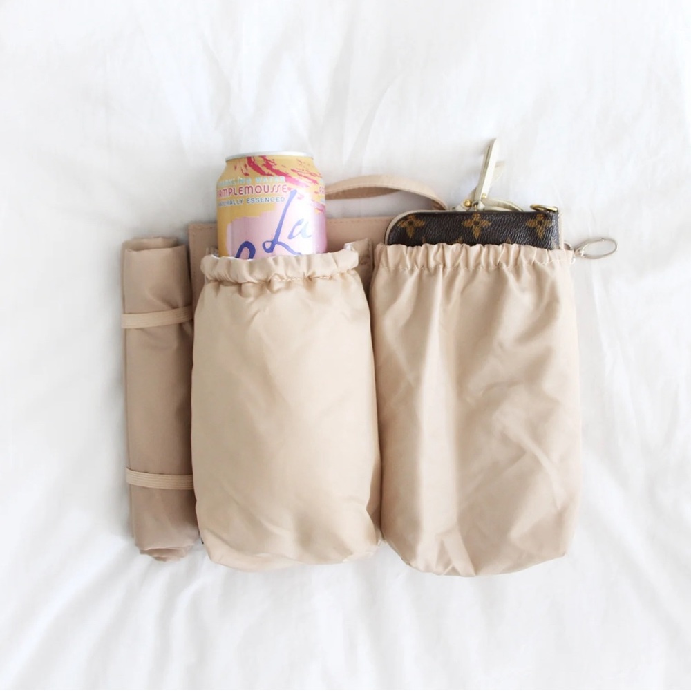 ToteSavvy Mini Bag Organizer l Almond